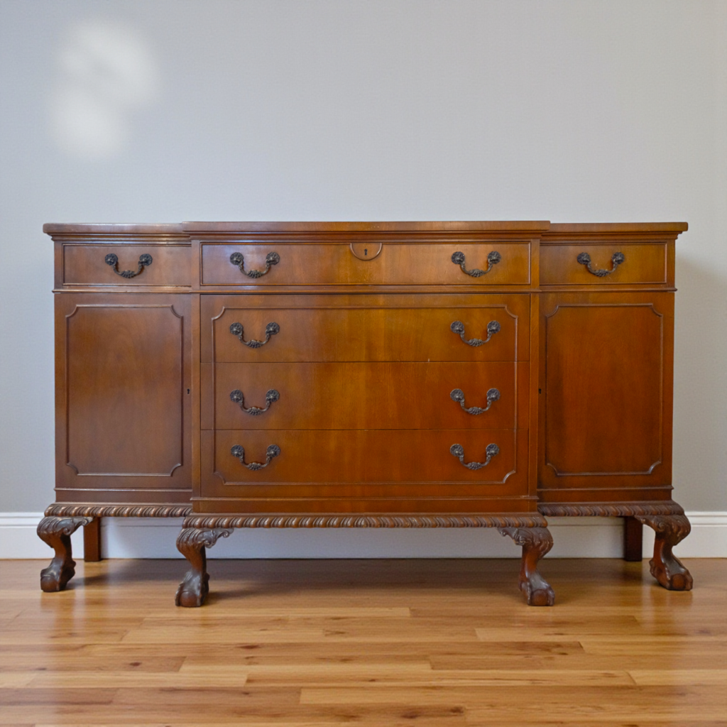 Antique Chippendale-style Sideboard - Acosta's Home