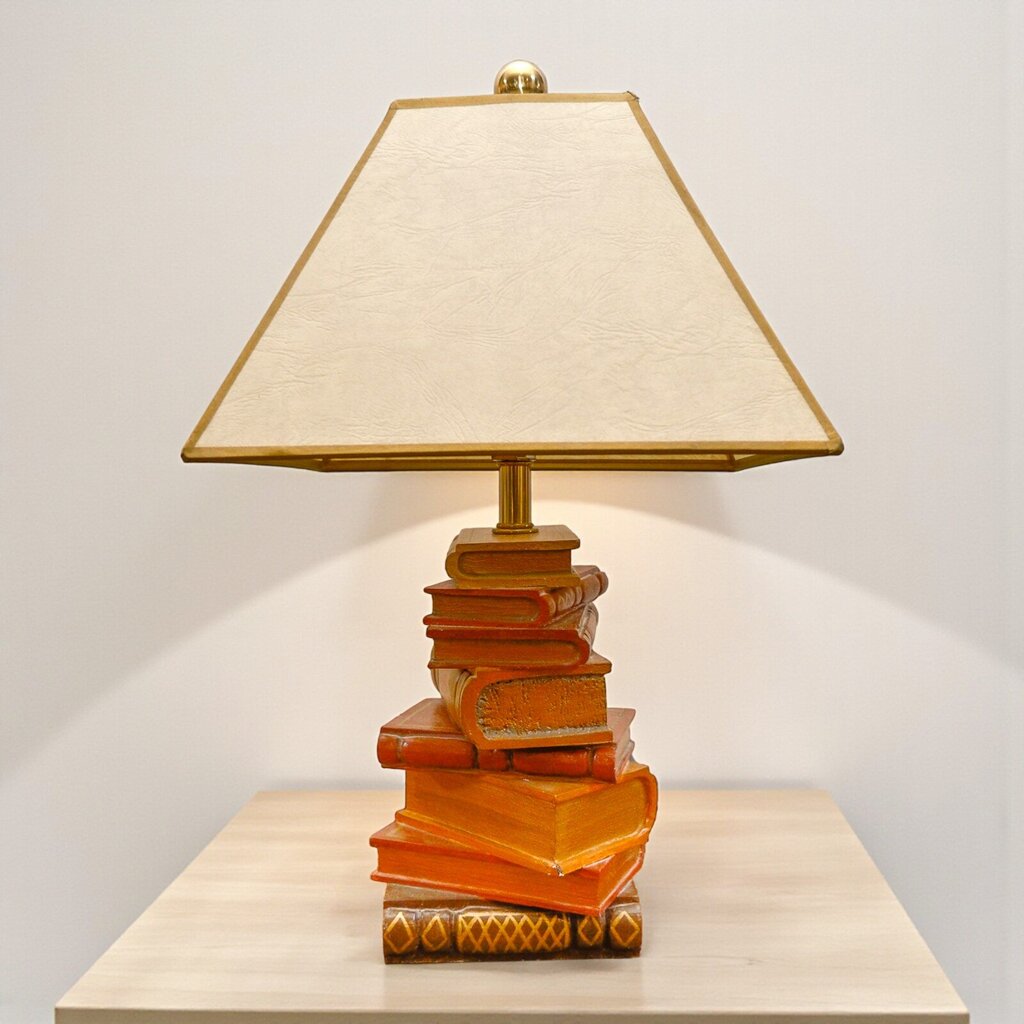 Stacked Books Lamp - Acosta's Home