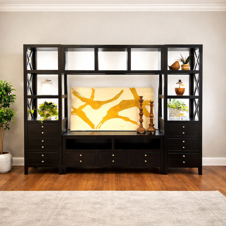 Entertainment Center/ Book Shelf - Acosta's Home