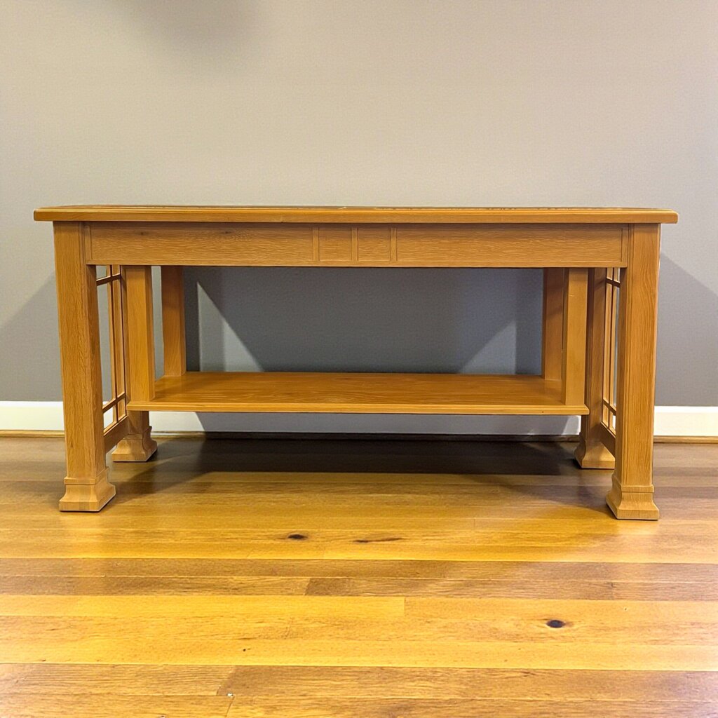 Mission Style Sofa Table - Acosta's Home