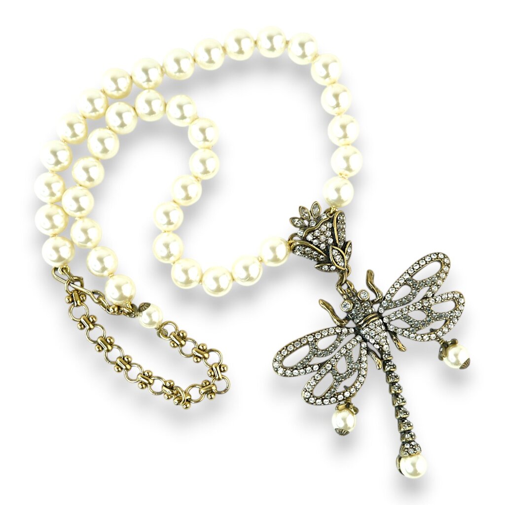 Dragonfly Statement Necklace - Acosta's Home
