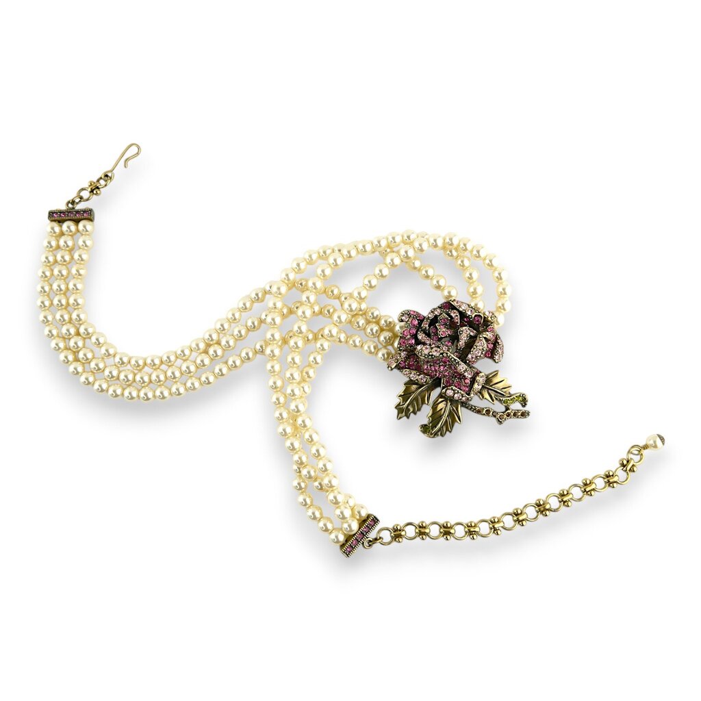 Rose Elegance Statement Necklace - Acosta's Home