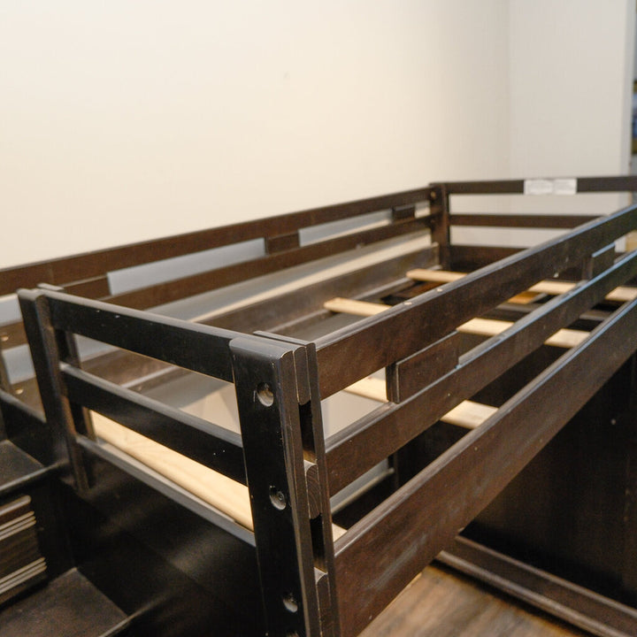 Orig Price $1500 - Twin over Full Staircase Bunkbed - Acosta's Home