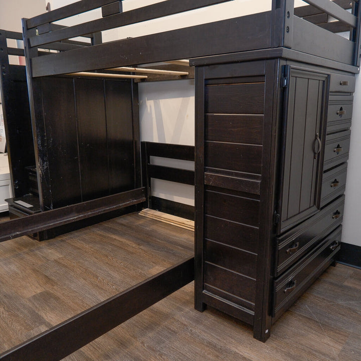 Orig Price $1500 - Twin over Full Staircase Bunkbed - Acosta's Home
