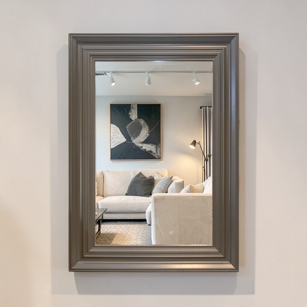 Wooden Framed Beveled Mirror - Acosta's Home
