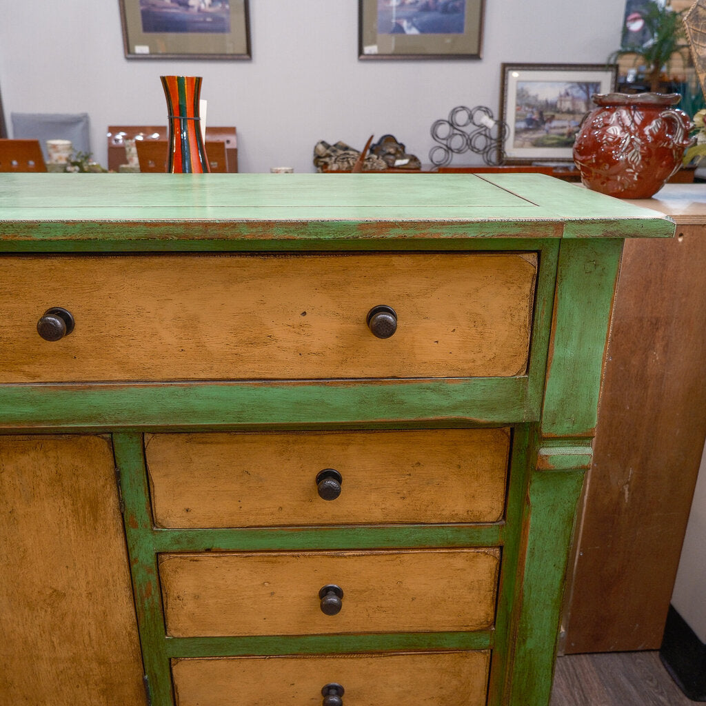 Two Toned Rustic Dresser - Acosta's Home
