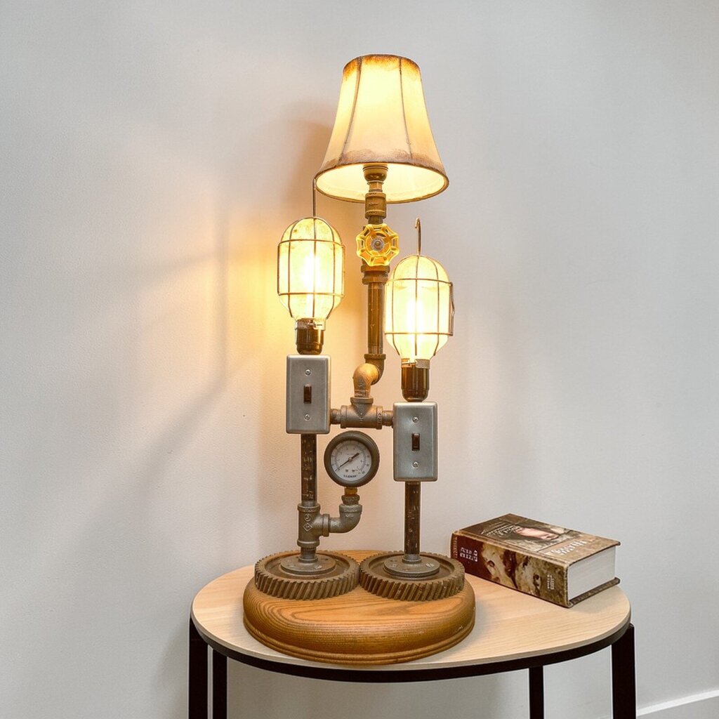 Steampunk Industrial Lamp - Acosta's Home