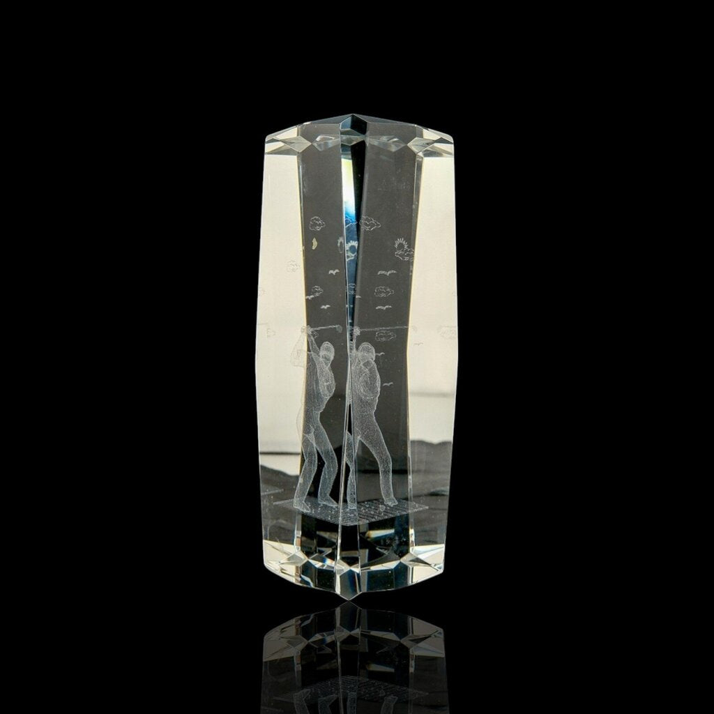 Prism Paperweight - Golfer - Acosta's Home