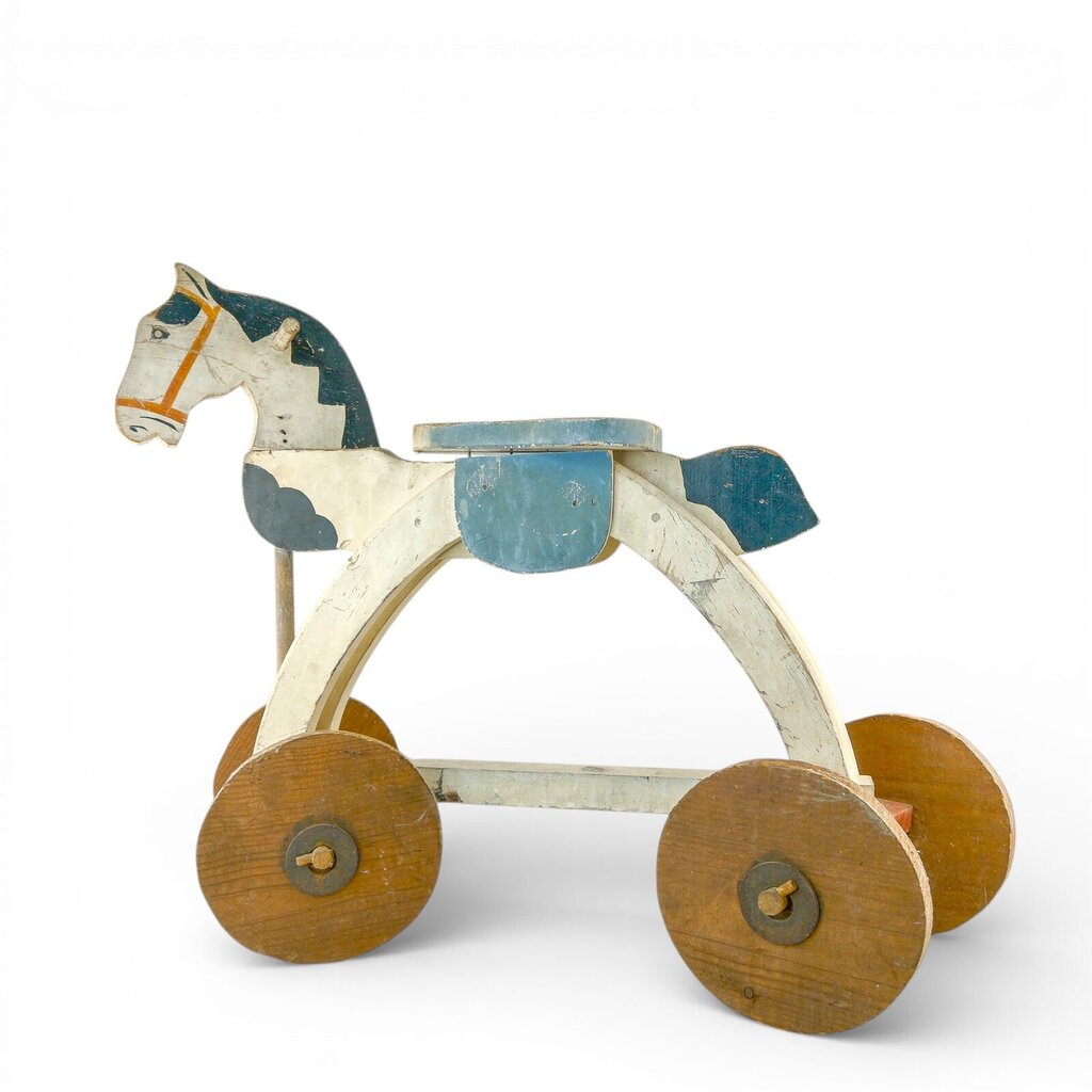Vintage Decorative Wood Horse - Acosta's Home