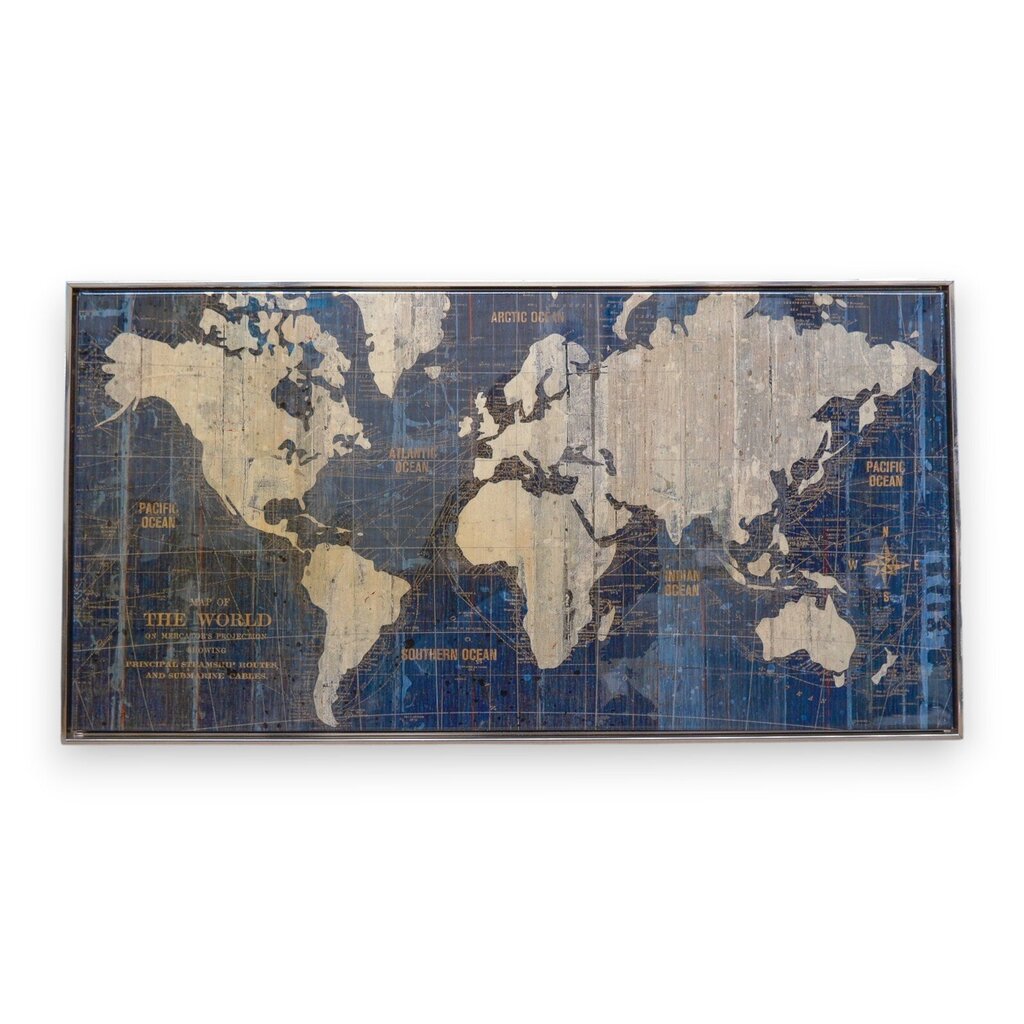 World Map Art - Acosta's Home