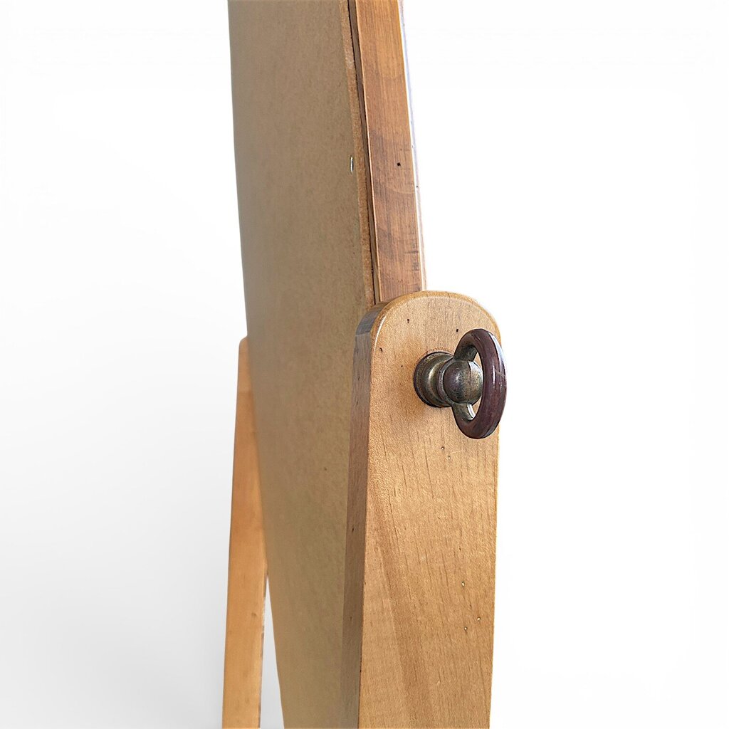 Standing Wooden Cheval Mirror - Acosta's Home