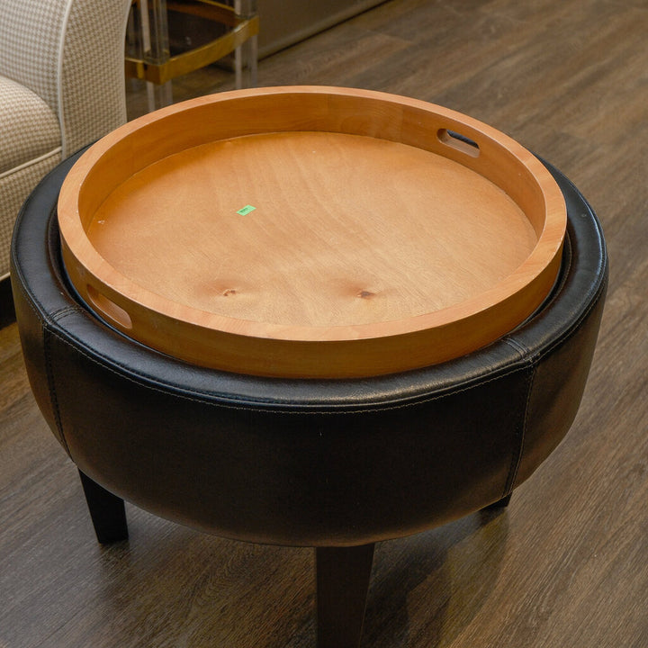 Flip-top Ottoman Tray Table - Acosta's Home