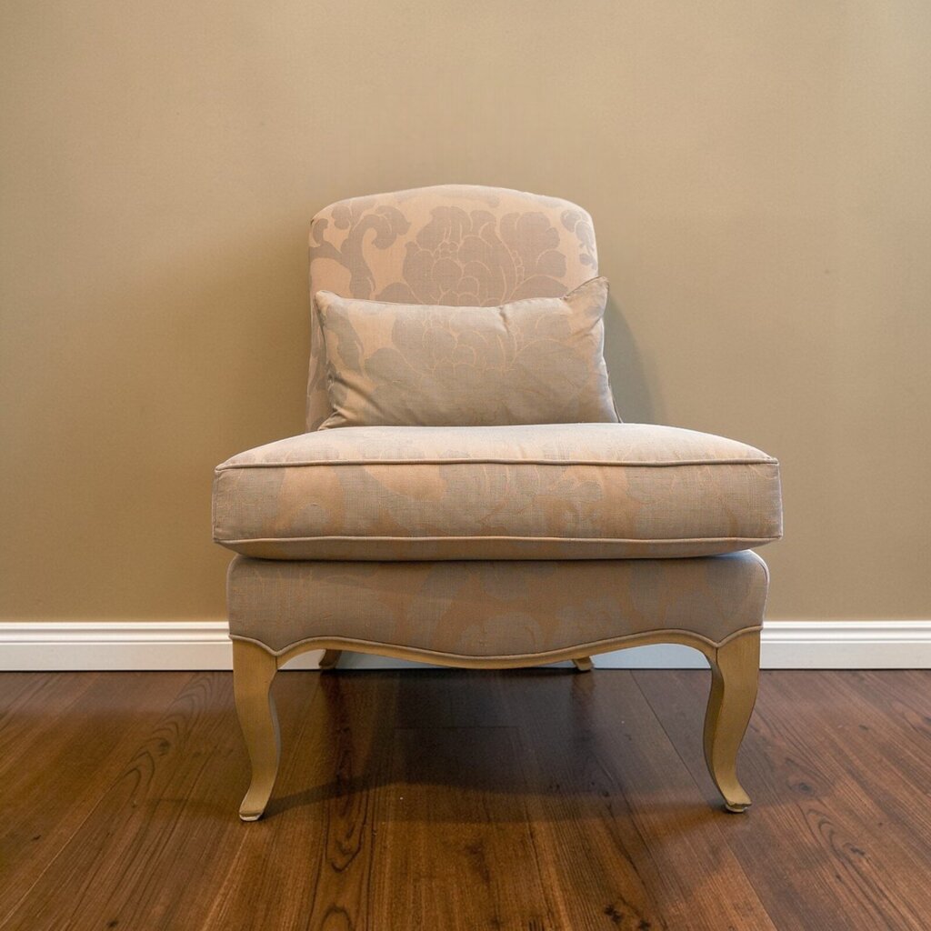 Orig Price $1656 - Madeline Slipper Chair with Lumbar Pillow - Acosta's Home