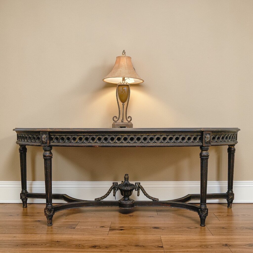 Orig Price $2200 - Louis XVI Large Console Table - Acosta's Home