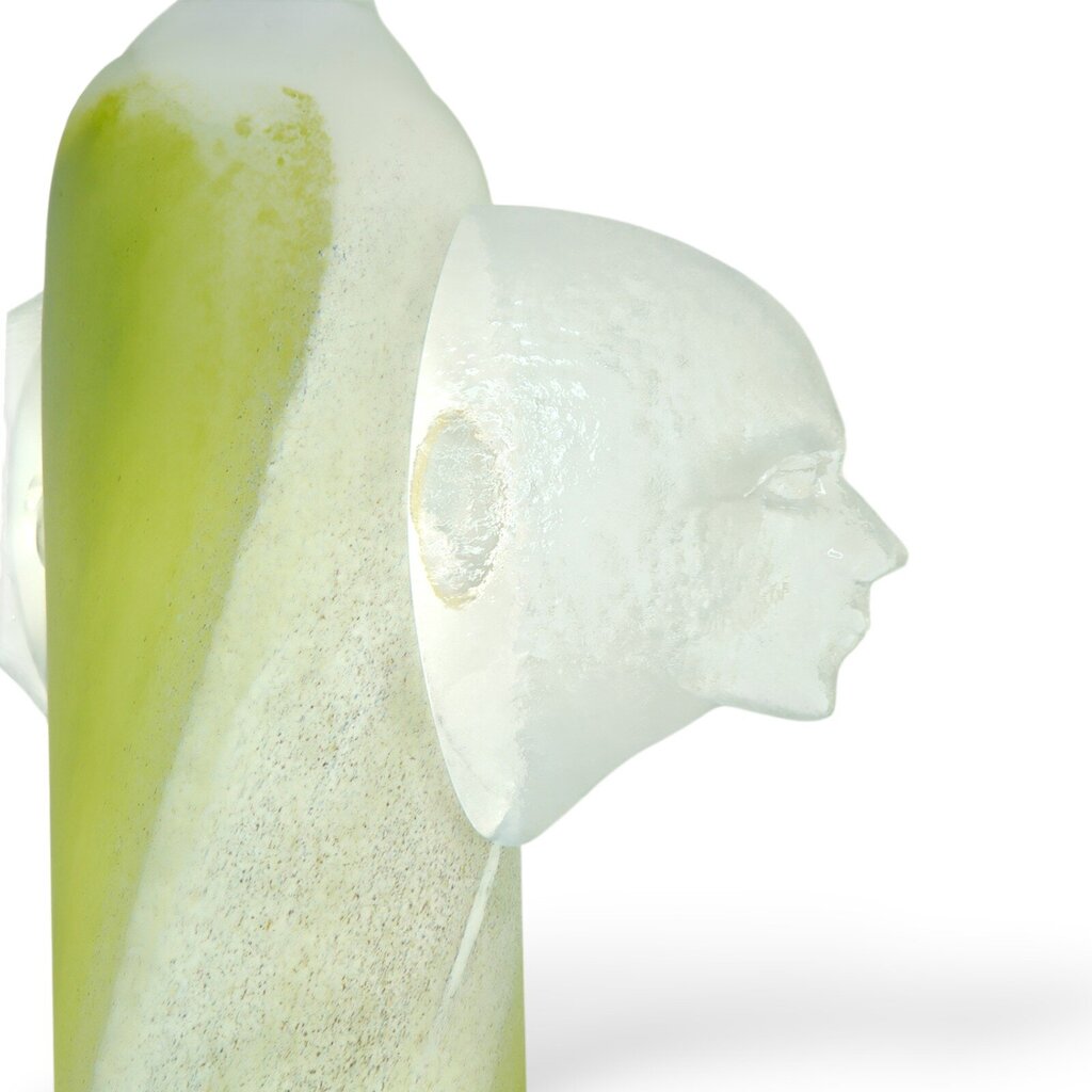 Art Glass Sculpture Vase