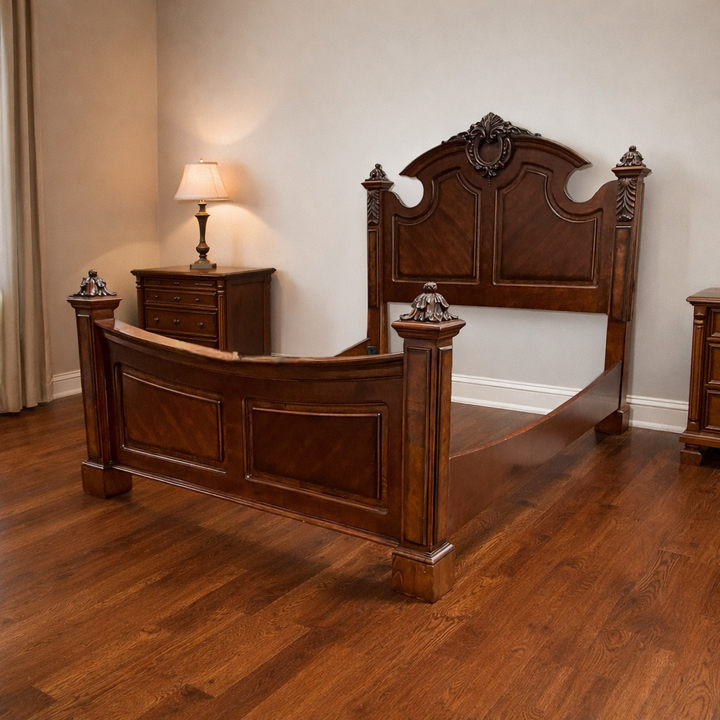 Orig Price $1500 - Queen Cherry Poster Bed