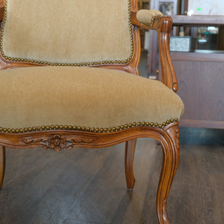 Orig Price $1050 - Custom Louis XV style Arm Chair