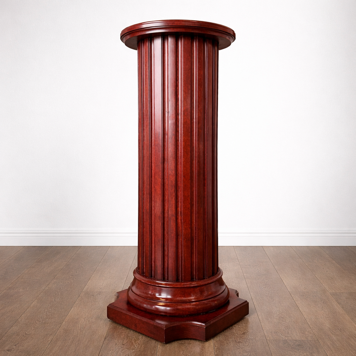Orig Price $1000 - Wooden Column Pedestal