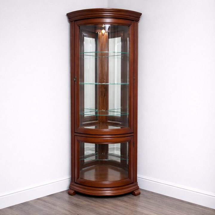 Orig Price $1100 - Curved Corner Curio