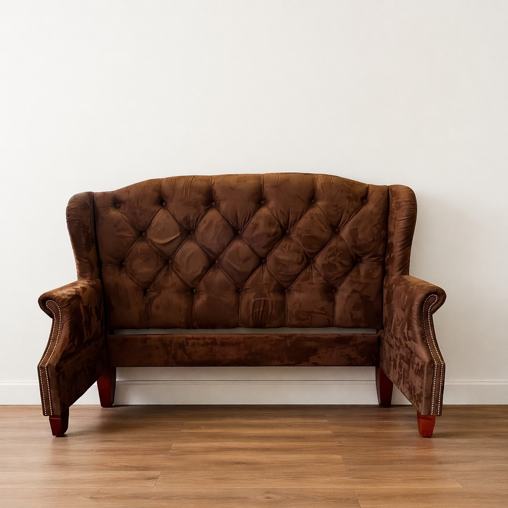 Tufted King Headboard