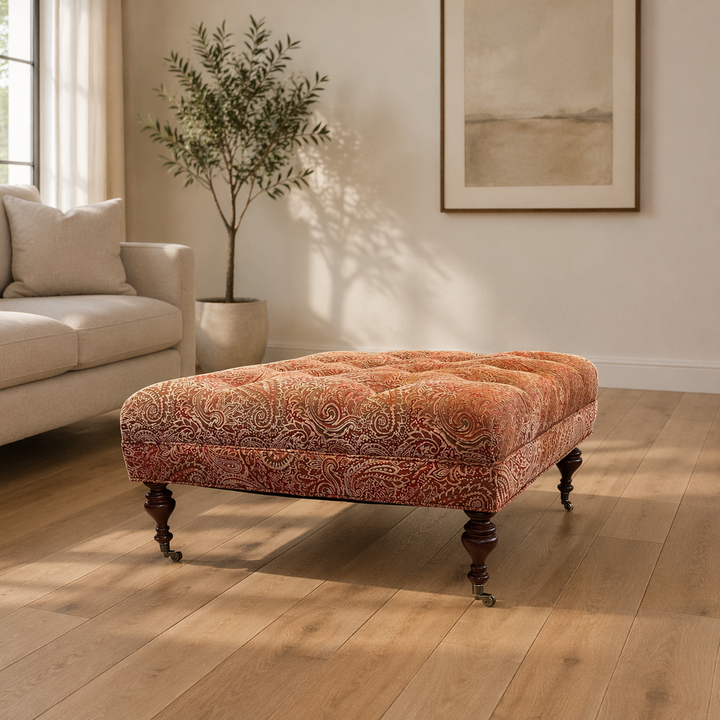Orig Price $1383 - Large Tufted Ottoman