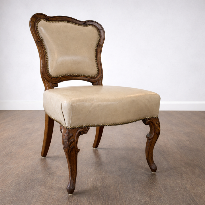 Antique French Louis XV-style Side Chair