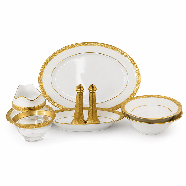 China Set - 24kt Rimmed
