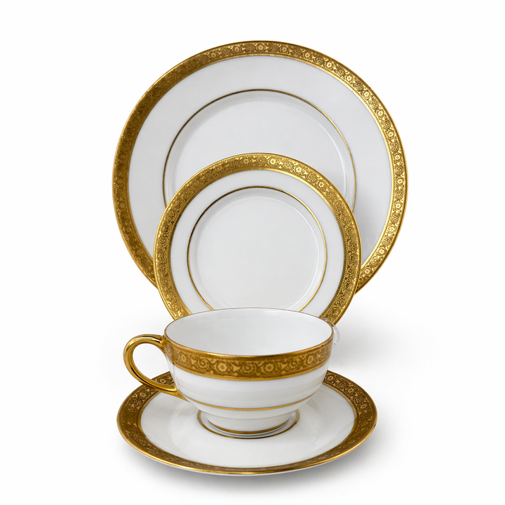China Set - 24kt Rimmed