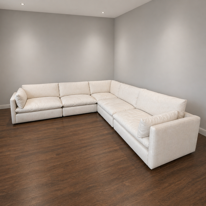 3 Piece Lounge-style Deep Seat Sectional