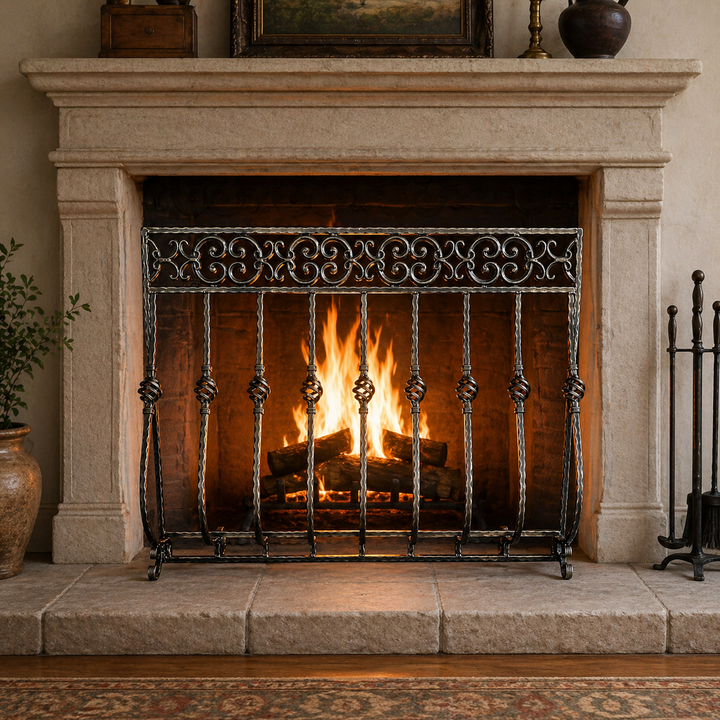Orig Price $600 - Fireplace Screen