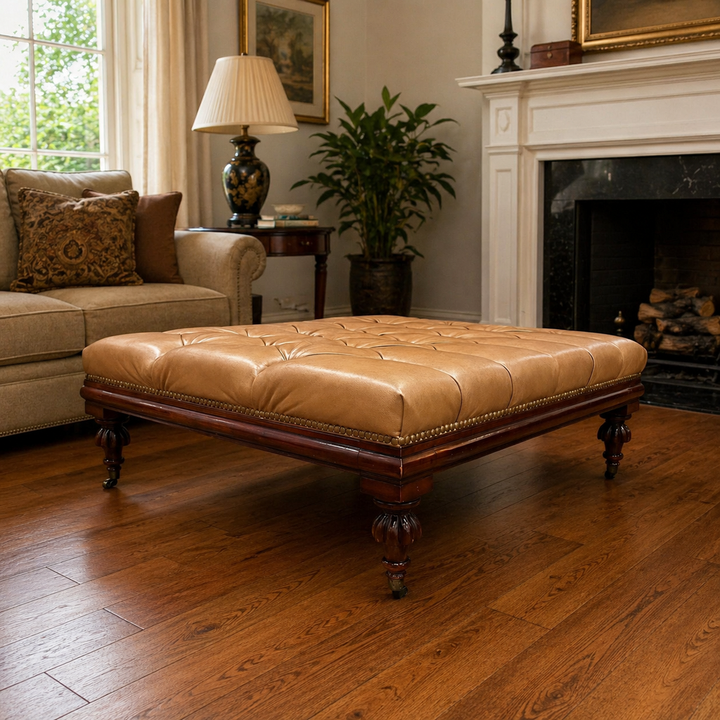 Orig Price $5000 - Tufted Ottoman