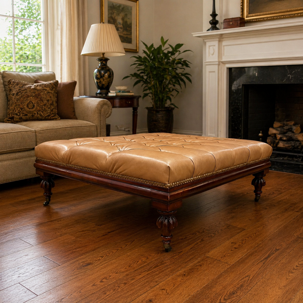 Orig Price $5000 - Tufted Ottoman