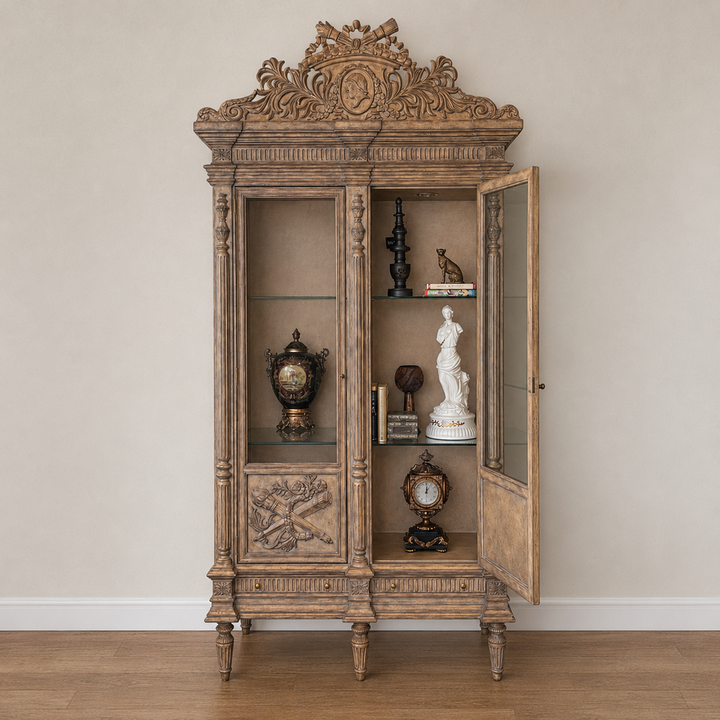 Orig Price $6700 - Ornate Display Cabinet