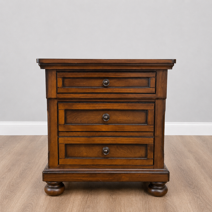 Estate 3-Drawer Nightstand
