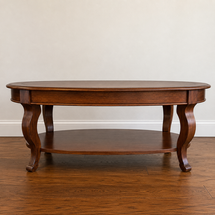 Orig Price $690 - Oval Cocktail Table