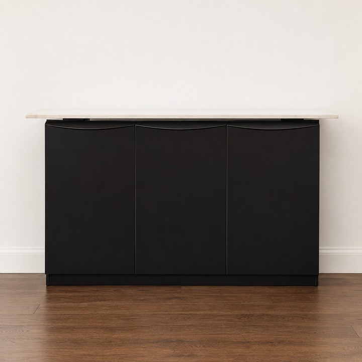Modern Buffet w/ Marble Top