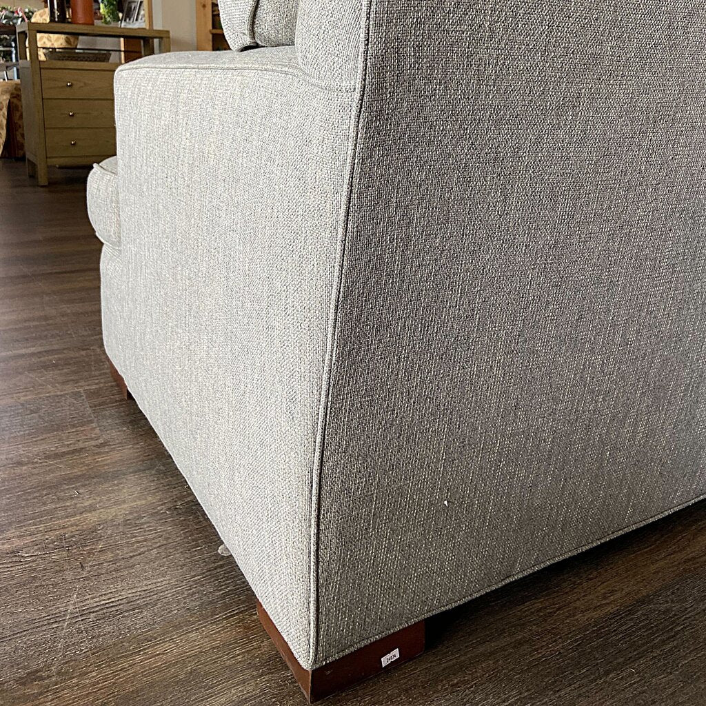 Modern 3 Piece Sectional w/ 3 Accent Pillows