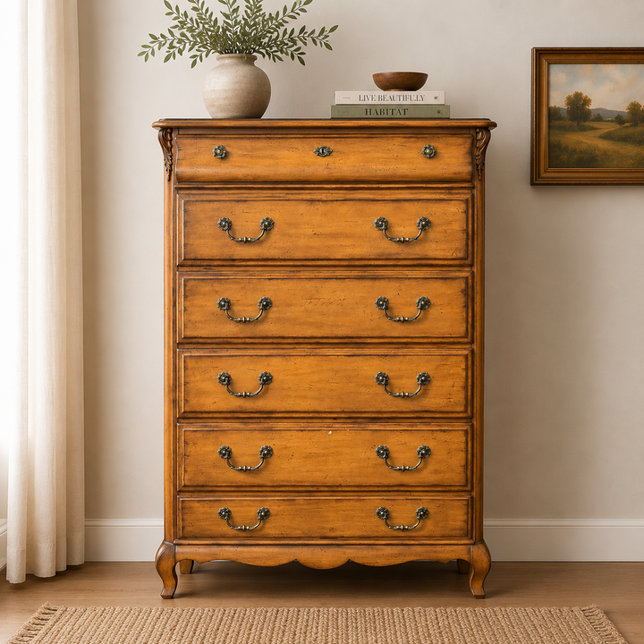 6 Drawer Tall Chest