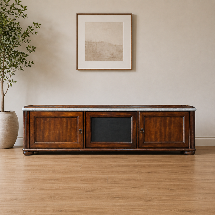 Low Profile Media Cabinet