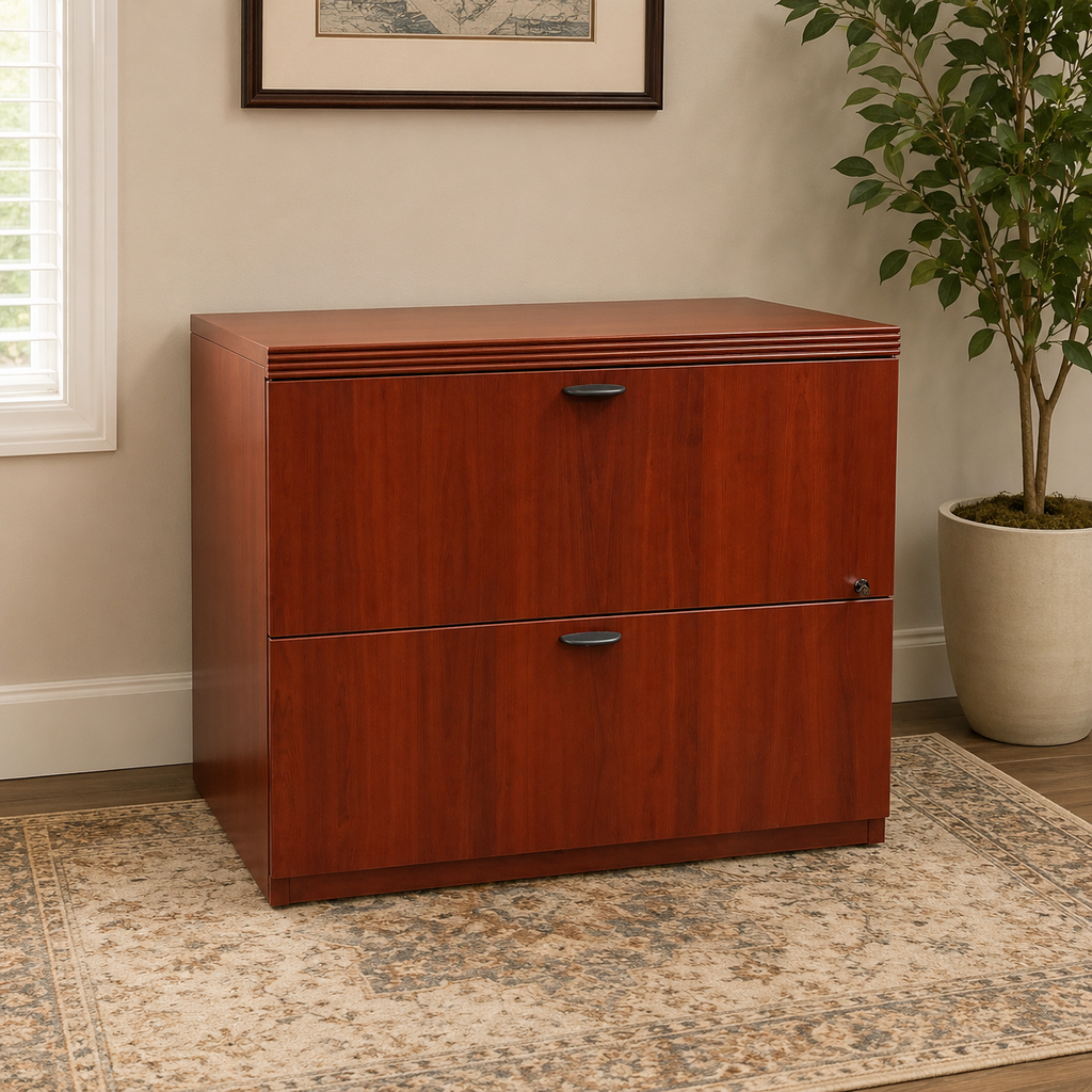 Orig. Price $1,969 - 2 Drawer Lateral File Cabinet