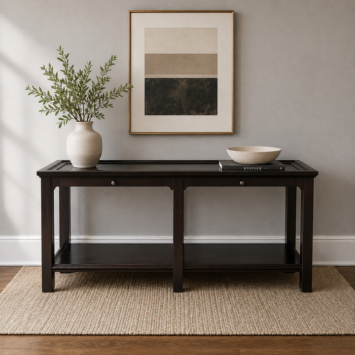 2 Drawer Sofa Table