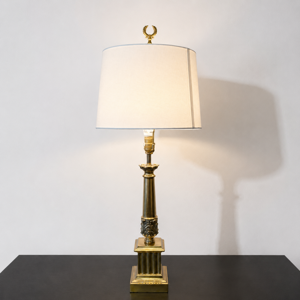 Vintage Brass Lamp