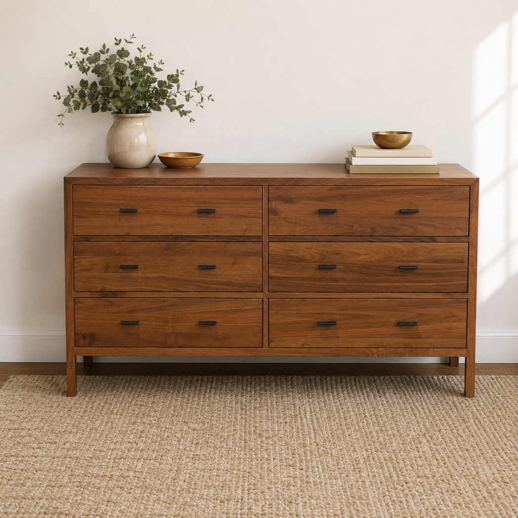 Orig. Price $3,099 - 6 Drawer Berkeley Dresser