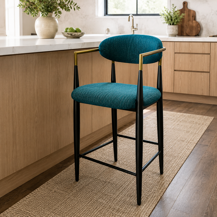Tina Upholstered Counter Height Stool