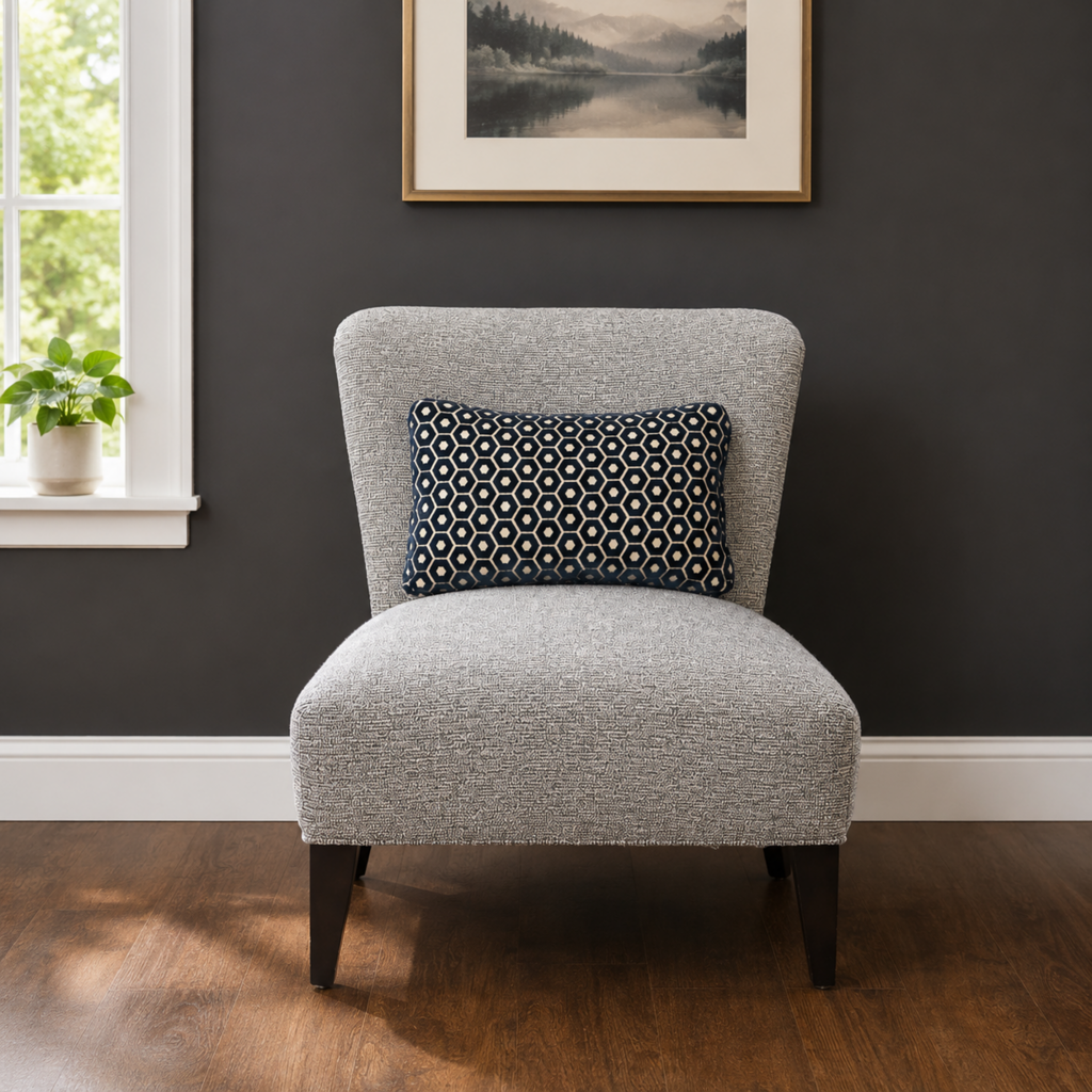 Armless Accent Chair