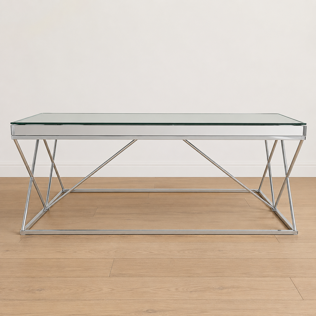 Orig Price $250 - Mirrored Cocktail Table