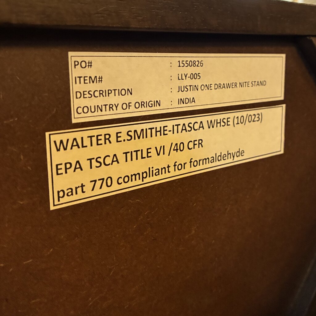 Orig. Price $400 - Justin Nightstand