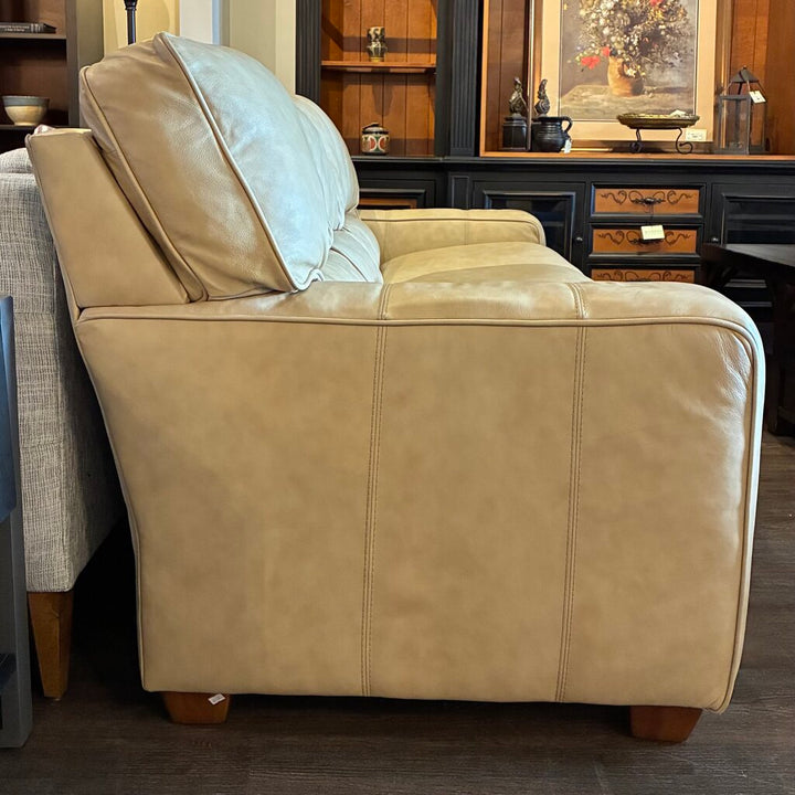 Orig. Price $1,600 - Home Essentials Collection Leather Sofa