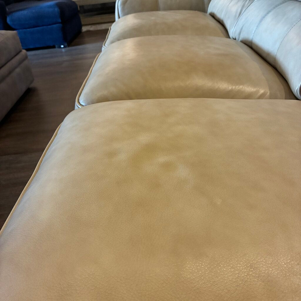 Orig. Price $1,600 - Home Essentials Collection Leather Sofa