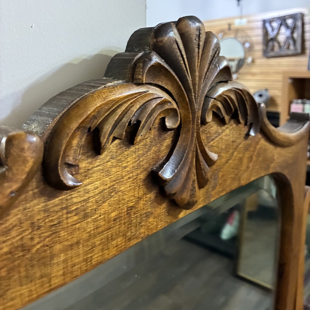 Antique Vanity w/ Swing Mirror
